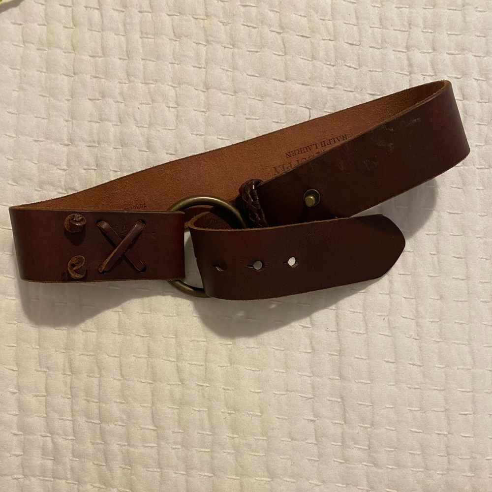 Denim&Supply Ralph Lauren Leather Belt XS.